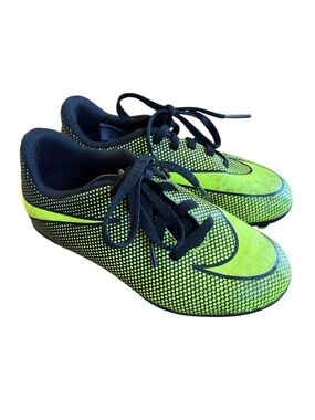 Nike | Neon and Black Youth Soccer Cleats